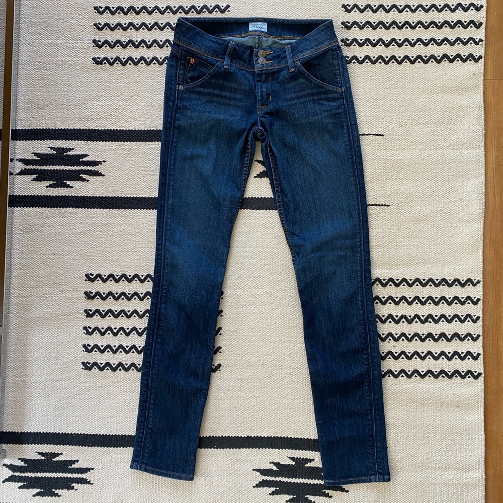 Hudson Dark Wash Skinny Jeans
